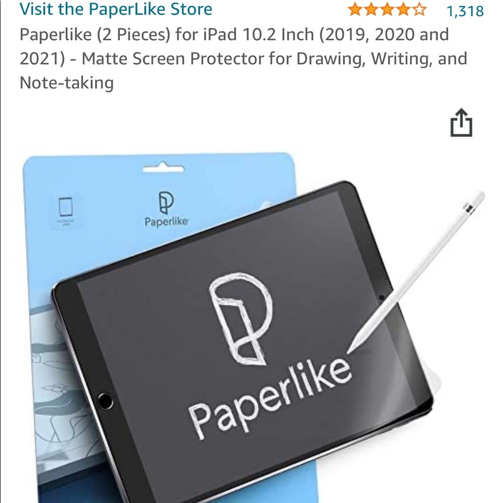 Paperlike Screen Cover for iPad